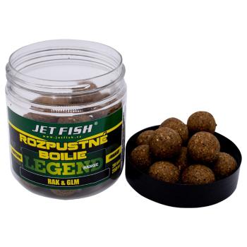 Jet fish rozpustné boilie legend range rak glm 250 ml - 20 mm