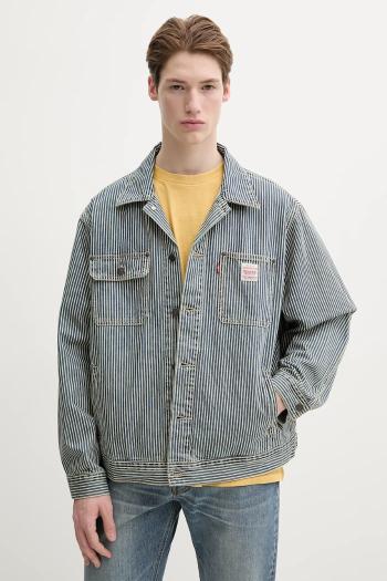 Bavlnená bunda Levi's prechodná, oversize, A4820