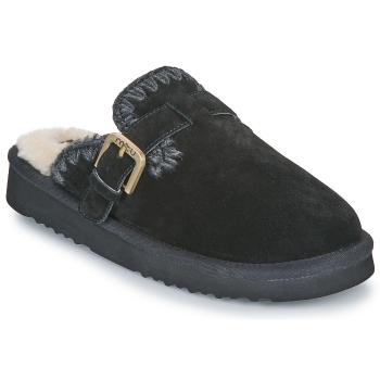 Mou  SUEDE SHEEPSKIN CLOG ESKIMO  Nazuvky Čierna