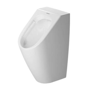 DURAVIT - ME by Starck Pisoár, zadný prívod vody, Rimless, s WonderGliss, biela 28093000001
