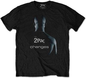 2Pac Tričko Changes Unisex Black M