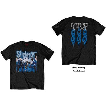 Slipknot tričko 20th Anniversary Tattered & Torn Čierna XXL