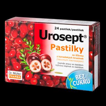 Dr.Müller Urosept pastilky bez cukru 24ks