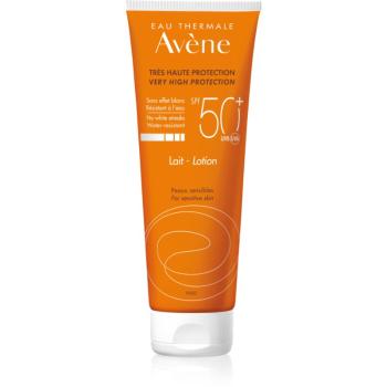 Avène Sun Lotion vodeodolné mlieko na opaľovanie SPF 50+ 250 ml