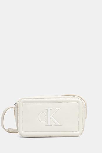 Kabelka Calvin Klein biela farba, LV04F3220G