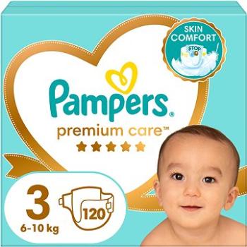 PAMPERS Premium Care Midi veľkosť 3 (120 ks) (4015400465461)