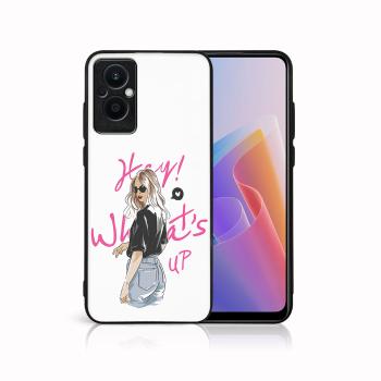 MY ART Ochranný obal Oppo Reno7 Lite 5G WHATSUP (132)