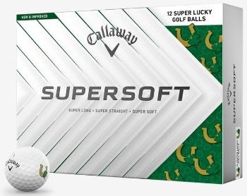 Callaway Supersoft 2025 White Lucky Golfové lopty