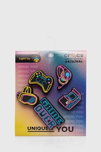 Odznaky na topánky Crocs Lights Up Neon Gamer 5-pak 10012094