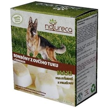 NATURECA Bonbóny z ovčieho tuku s cesnakom Maxi 250 g (8719326194707)