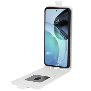 Vyklápacie puzdro Motorola Moto G72 biele