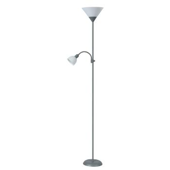 Lampă de podea Rabalux 4028 Action, argintiu, gri