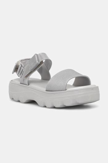Sandále Melissa KICK OFF SANDAL strieborná farba, M.35692