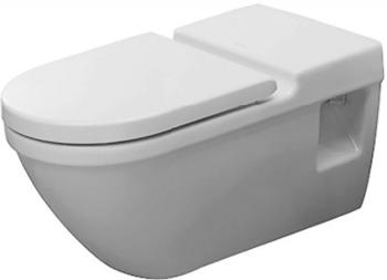 DURAVIT - Starck 3 Závesné WC, bezbariérové, biela 2203090000