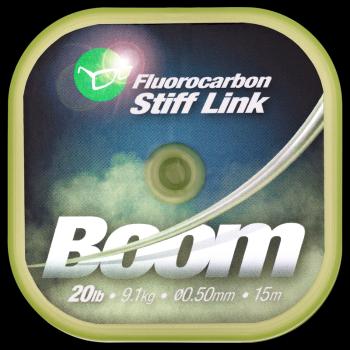 Korda fluorocarbon stiff link boom 15 m - 0,50 mm 20 lb