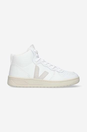 Kožené tenisky Veja V-15 Leather biela farba, VQ0201270