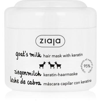 Ziaja Goat's Milk posilujúca maska pre suché a poškodené vlasy 200 ml