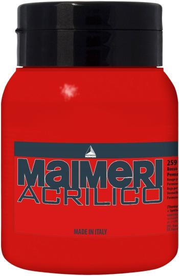 Maimeri Acrilico Akrylová farba Permanent Red Medium 259 500 ml 1 ks