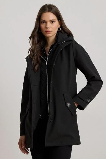 Kabát Lauren Ralph Lauren čierna farba, 297979515