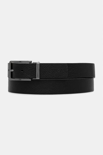 Opasok Armani Exchange čierna farba, XM001004 AF13928
