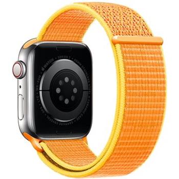 Eternico Airy na Apple Watch 38 mm/40 mm/41 mm  Carrot Orange and Yellow edge (AET-AWAY-CaOrY-38)