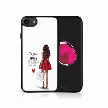 MY ART Ochranný kryt Apple iPhone SE 2022 / 2020 / 7 / 8 RED DRESS (137)