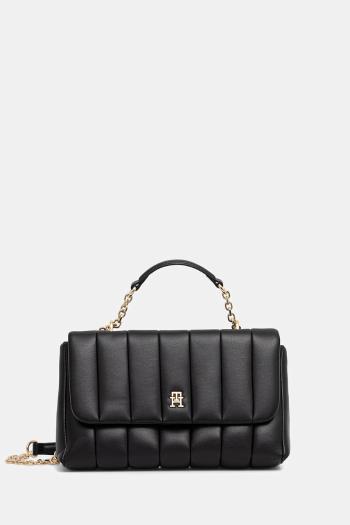 Kabelka Tommy Hilfiger čierna farba, AW0AW17669