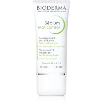 Bioderma Sébium Mat Control ľahký hydratačný krém proti lesknutiu pleti a rozšíreným pórom 30 ml