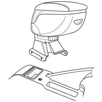 Adaptér k lakťovej opierke 56119 ŠKODA OCTAVIA I (LAM56119)