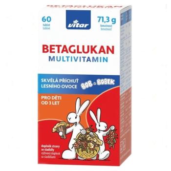 VITAR Kids betaglukán multivitamín 60 tabliet