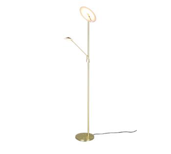 LED stojaca lampa Trio Brantford mosadz 425610208