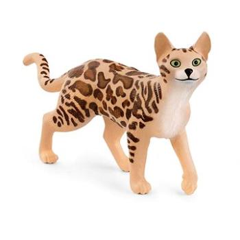 Schleich 13918 Zvieratko – mačka bengálska (4059433321417)