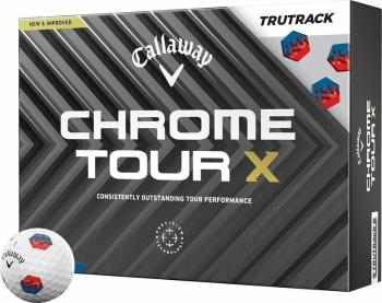 Callaway Chrome Tour X White TruTrack Golfové lopty