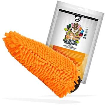 Nuke Guys Chenille Orange – Mikrovláknová rukavica na umývanie (NGB-20030462NG-7)