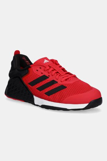 Tréningové topánky adidas Performance Dropset 3 Trainer červená farba, JR1669