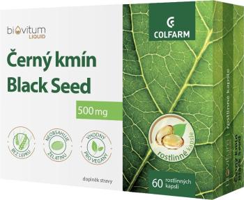 COLFARM Biovitum Liquid Čierna rasca Black seed 60 kapsúl