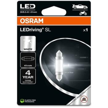 OSRAM LEDriving SL C5W délka 41mm Studeně bílá 6000K 12V jeden kus v balení (6413DWP-01B)