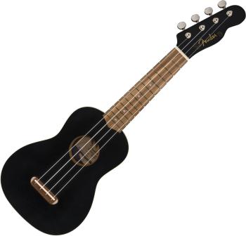 Fender Venice WN BK Black Sopránové ukulele