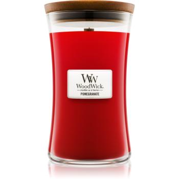 Woodwick Pomegranate vonná sviečka s dreveným knotom 609,5 g