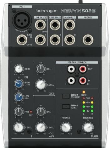 Behringer Xenyx 502S Analógový mixpult