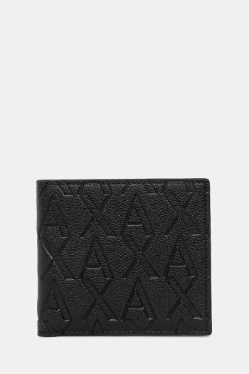 Peňaženka Armani Exchange pánska, čierna farba, XM000167 AF12133