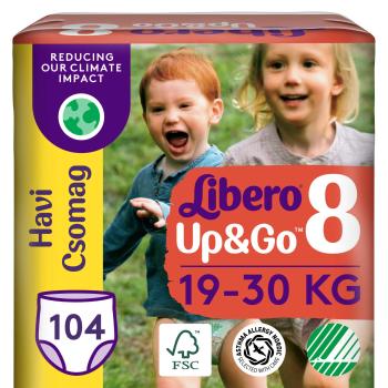 Libero Up&amp;Go havi Pelenkacsomag 19-30kg XL 8 (104db)