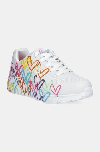 Detské tenisky Skechers UNO LITE biela farba, 314064L
