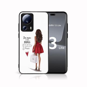 MY ART Ochranný kryt pre Xiaomi 13 Lite RED DRESS (137)