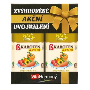 VITAHARMONY Beta karotén 2 x 100 kapsúl, poškodený obal