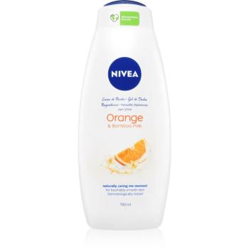 NIVEA Orange & Bamboo Milk zjemňujúci sprchový gél 750 ml