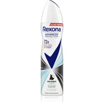 Rexona Advanced Protection Invisible antiperspirant v spreji 72h Aqua 150 ml