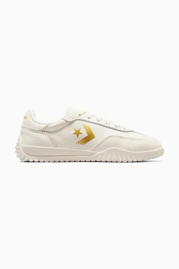 Kožené tenisky Converse Run Star Trainer biela farba, A12778C