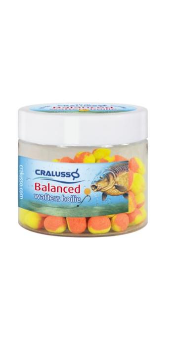 Cralusso Boilies Balanced Wafters 7x9mm - Kokos - čokoláda,Cralusso Boilies Balanced Wafters 7x9mm - Kokos - čokoláda