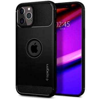 Spigen Rugged Armor Black iPhone 12/iPhone 12 Pro (ACS01700)